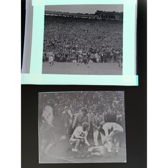 1930s Duke Football Photo Negatives Wallace Wade Era Vintage College Game Action - Picture 7 of 7